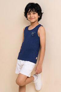 Lee Cooper Boys Printed Vest (Pack of 2) - Multicolor — thumbnail 5